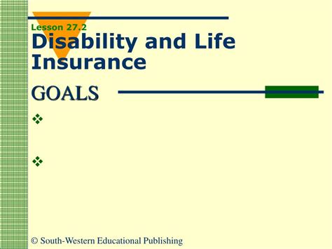 Ppt Chapter 27 Health And Life Insurance Powerpoint Presentation