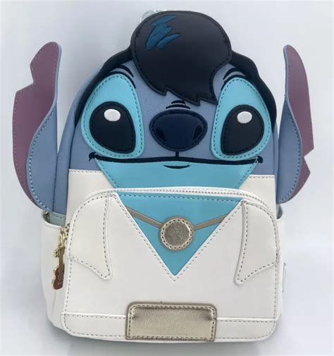 Disney Elvis Figural Loungefly Mini Backpack Lilo Stitch Bag