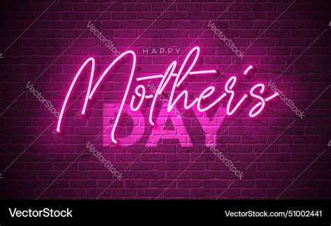 Happy Mothers Day Greeting Card Design Royalty Free Vector