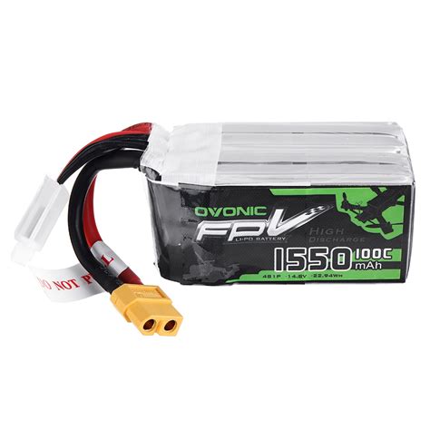 Ovonic V Mah C S Lipo Battery Xt Plug For Fpv Racing