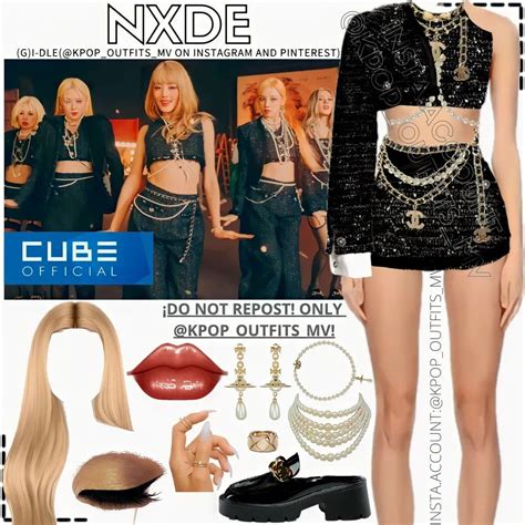 G I DLE NXDE MV SOOJIN INSPIRED OUTFIT 2 KPOP OUTFITS MV ON