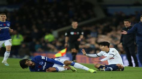 Son Heung Min Red Card For Tackle On Andre Gomes Overturned Sportstar