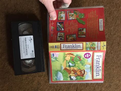 CASSETTE VIDEO VHS DESSIN ANIME FRANKLIN Joue Au Detective EUR 3 00