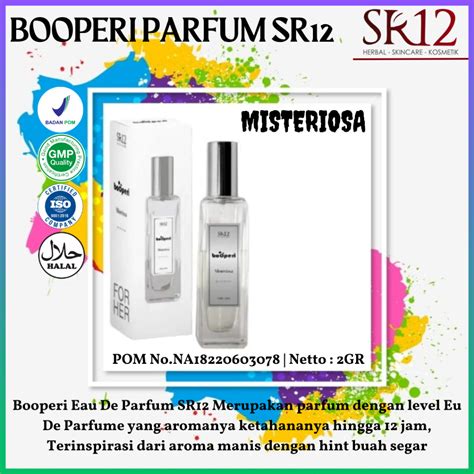 Jual Sr12 Booperi Parfume 30 Ml Tahan Hingga 12 Jam Parfum Unisex