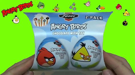 Angry Birds Mystery Pack With Angry Birds Surprise Eggs And Surprise