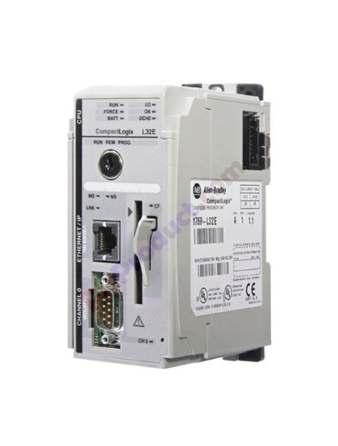 Port Ethernet Allen Bradley L E Compactlogix Off