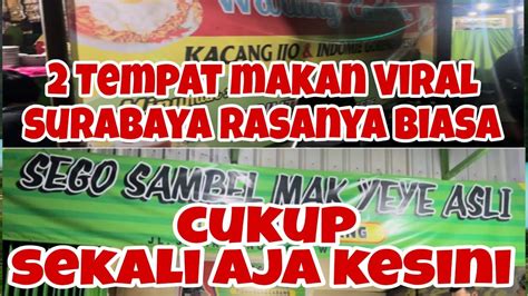 Tempat Makan Viral Surabaya Warung Indomie Cak Su Sego Sambel Mak