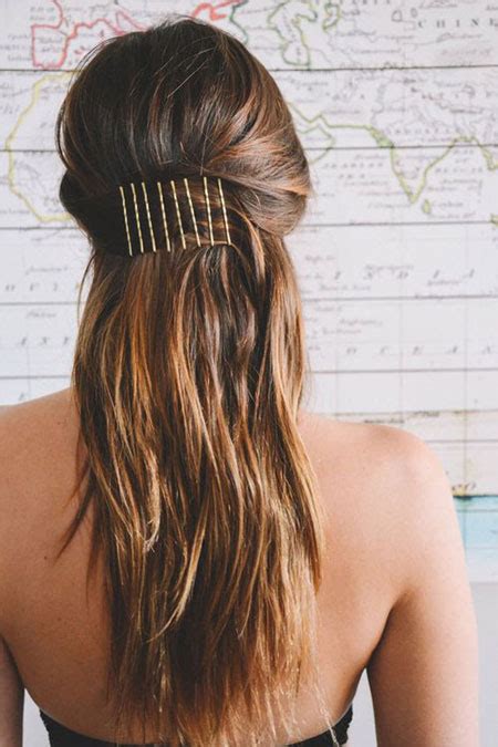 15 Easy Bobby Pin Hairstyles that are Actually Pretty