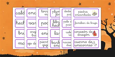 Tarjetas De Vocabulario Magia Teacher Made Twinkl