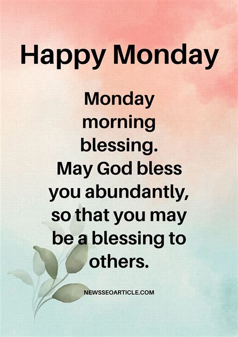 Best Monday Morning Blessings Images And Quotes News Seo Article