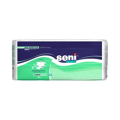 Seni Super Plus Adult Incontinence Brief Heavy Absorbency Walmart