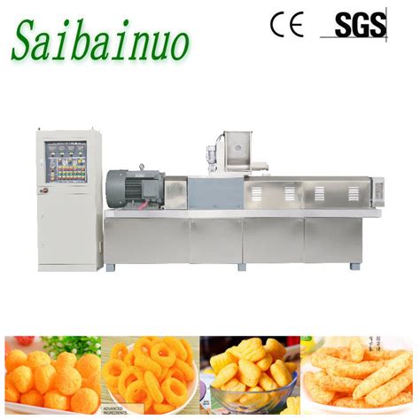 Twin Screw Extruder Corn Snacks Puff Food Making Machine China Snacks