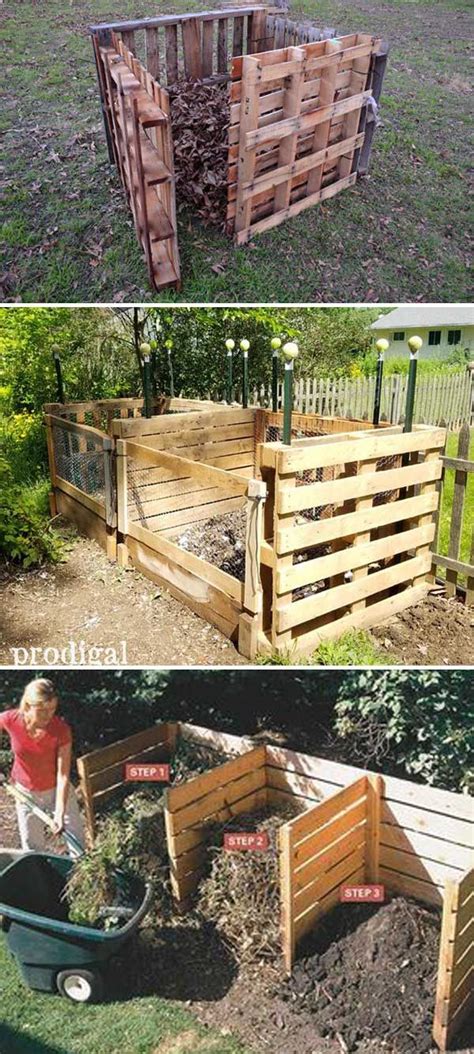 Compost Bin Diy Garden Compost Vegetable Garden Vertical Pallet Garden Pallets Garden