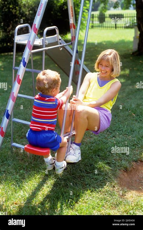 Boy With Mother S Smiling Hi Res Stock Photography And Images Alamy