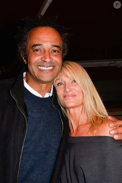 Photo Yannick Noah et sa compagne Isabelle Camus Soirée de gala des