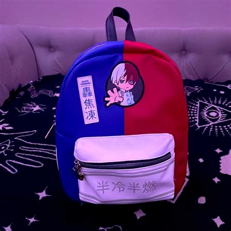 Hot Topic Bags My Hero Academia Shoto Todoroki Fire Ice Mini Backpack Poshmark