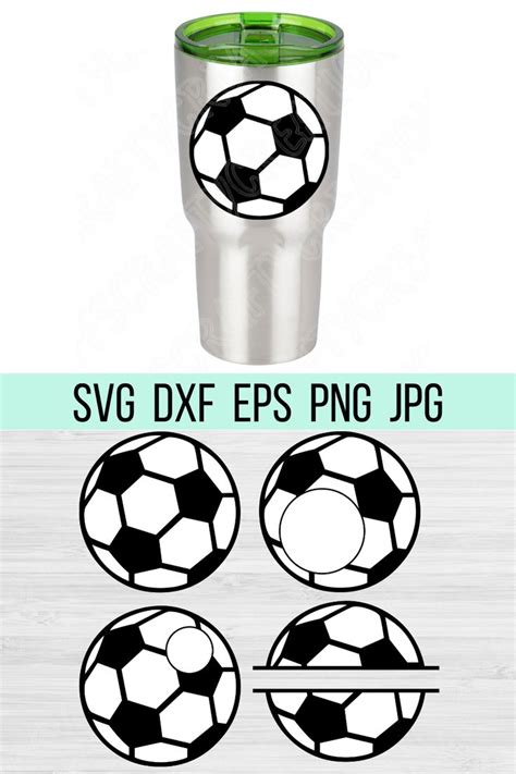 Soccer Svg Files For Cricut And Silhouette Soccer Ball Svg Cut File D