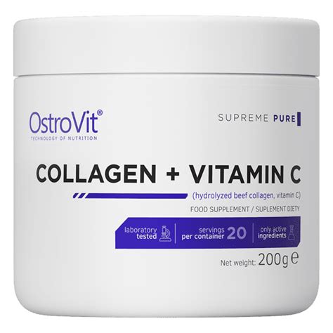 Ostrovit Supreme Pure Collagen Vitamin C G Buy Genetic