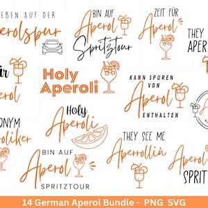 German Aperol Svg Png Bundle Holy Aperoli Svg Aperol Spritztour Svg