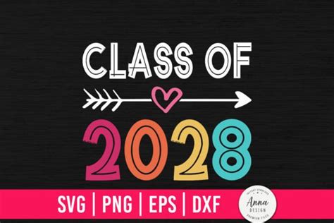 Class Of 2028 Graduation Svg Graphic By Anna Design · Creative Fabrica