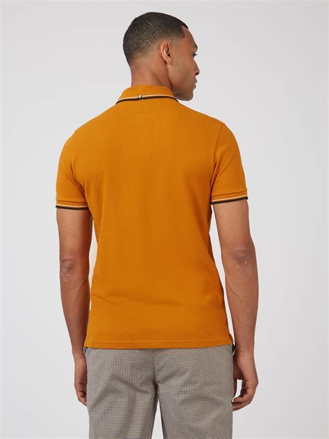 Signature Polo Shirt Ochre