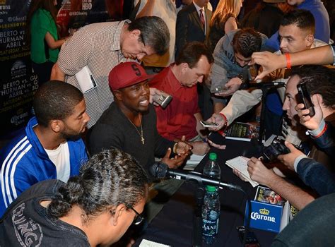 Andre Berto Robert Guerrero Press Conference Photos Tha Boxing Voice