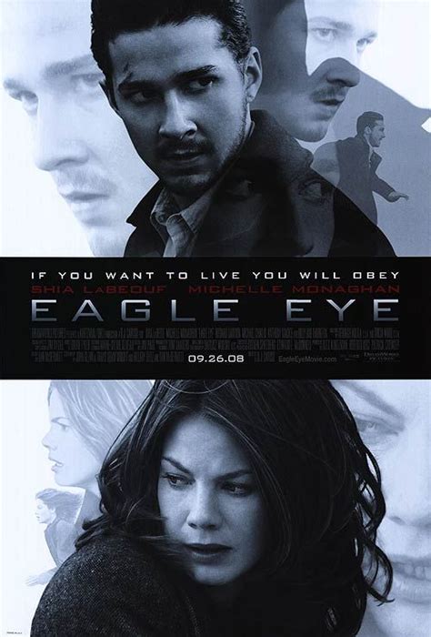 Eagle Eye 2008 Eagle Eye Eye Movie Movie Posters Minimalist