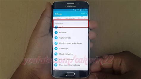 Samsung Galaxy S Tips How To Turn On Or Turn Off Data Roaming Youtube