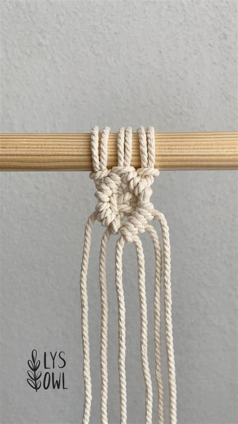 ide tutorial macrame simpul makrame pola macrame seni benang