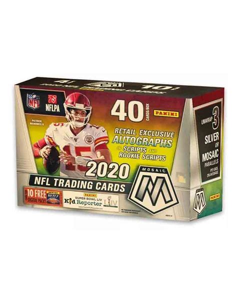 2020 Panini Nfl Football Mosaic Mega Box Target Diggaz Trading Cards