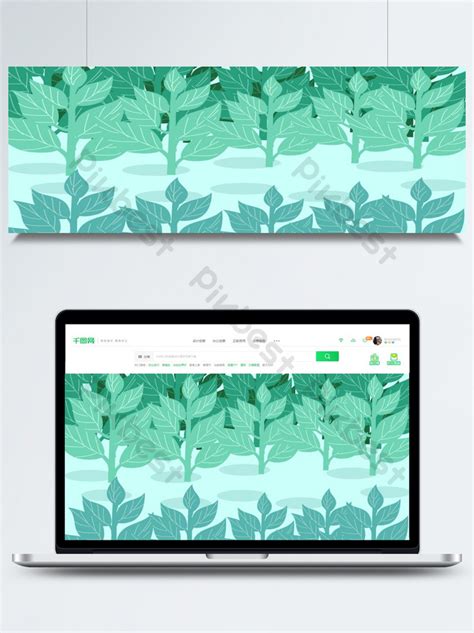 simple cartoon forest background image | Backgrounds PSD Free Download ...