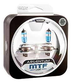 Галогеновые лампы MTF-Light Argentum +80% / +130% - Авто-Лампы