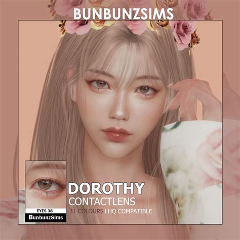 Dorothy Eyes 31 Colours BunbunzSims In 2024 Sims 4 Cc Eyes The