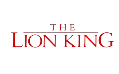 The Lion King Logo By Dracoawesomeness On Deviantart