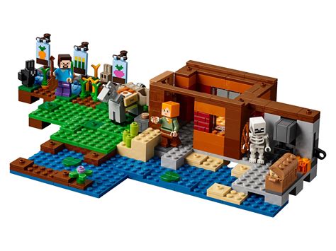 Большое пополнение миниатюрного LEGO Minecraft - Shazoo