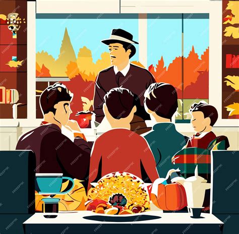 Premium Vector | Heartwarming family tradition of watching tv together