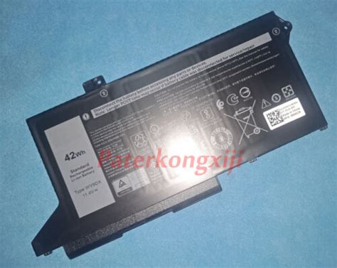 114v 42wh 3500mah Wy9dx Rj40g 005r42 Battery For Dell Latitude 5420 5520 For Sale Online Ebay