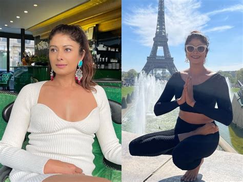 Pooja Batra Doles Out Major Fitspiration As She Does Yoga With Eiffel ...