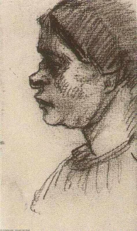 Art Reproductions Peasant Woman Head By Vincent Van Gogh