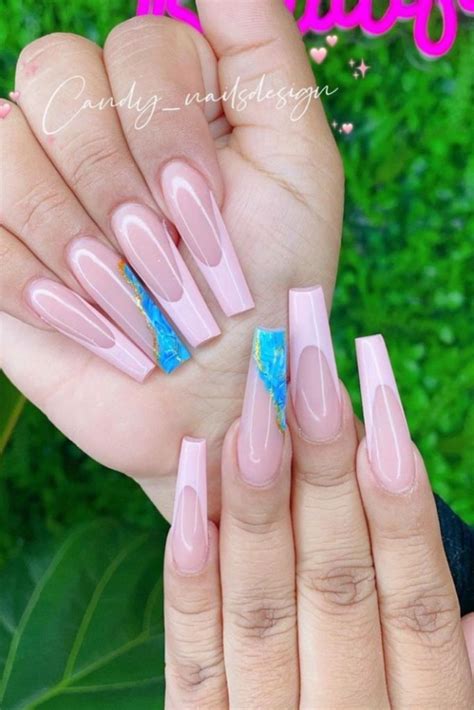 45 Stunning Coffin Nails Design Ideas For Summer Nails 2021