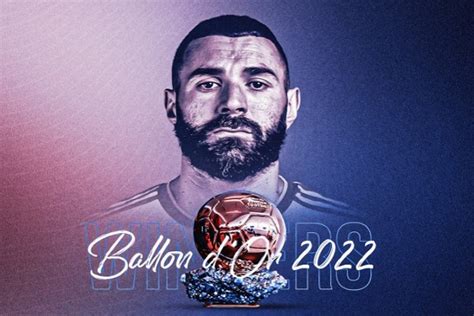 Karim Benzema Wins Ballon D Or Award For First Time