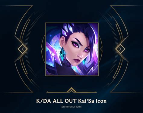 Kda All Out Kaisa Icon Kda