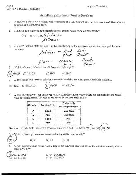 Important Questions For Cbse Class 7 Science Chapter 5 Acids Worksheets Library