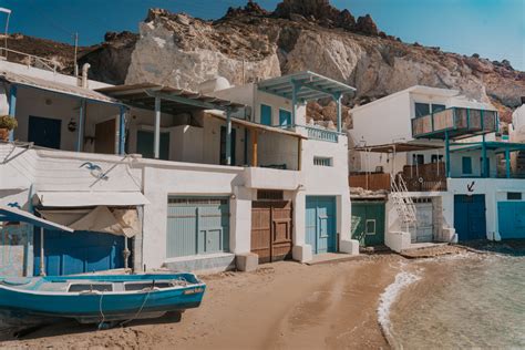 Firopotamos Milos Ultimate Guide To Milos Islands Fishing Port