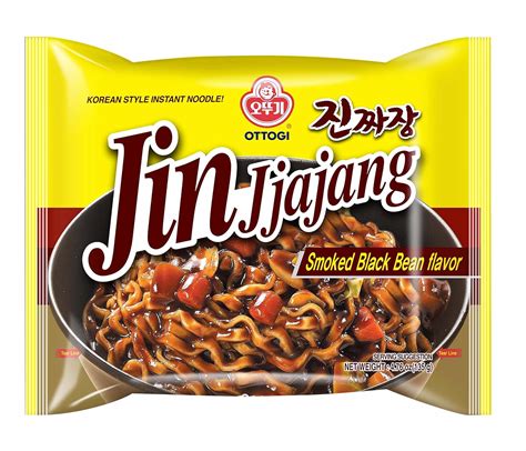 Ottogi Jin Jjajang Korean Style Instant Noodle Black