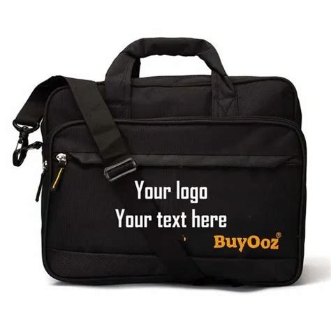 Black Polyester Buyooz Office Bag Laptop Bag Corporate Gift At Rs