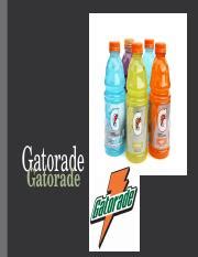 Gatorade Pptx Gatorade Gatorade Gatorade As A Brand Gatorade Was