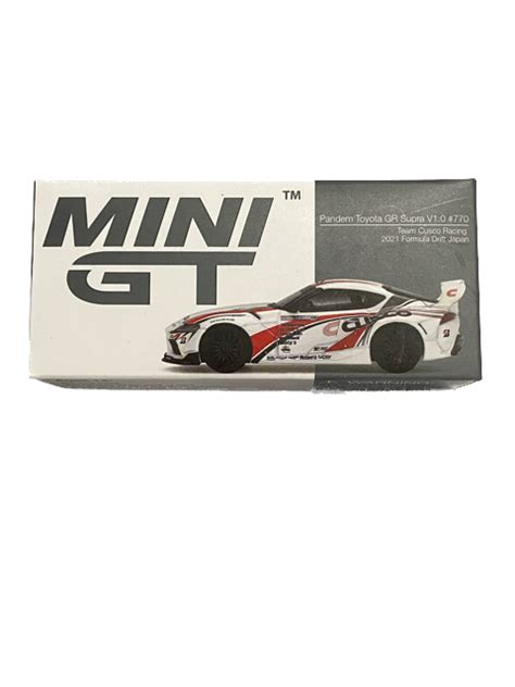 MINI GT PANDEM TOYOTA GR SUPRA V1 0 770 TEAM CUSCO RACING 2021 FORMULA