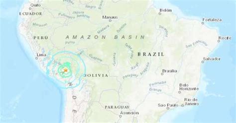 Terremoto De Magnitude Atinge Sul Do Peru Internacional Estado