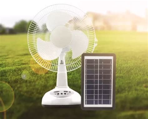 This Solar-Powered Electric Fan is a Need For Your Home - When In Manila